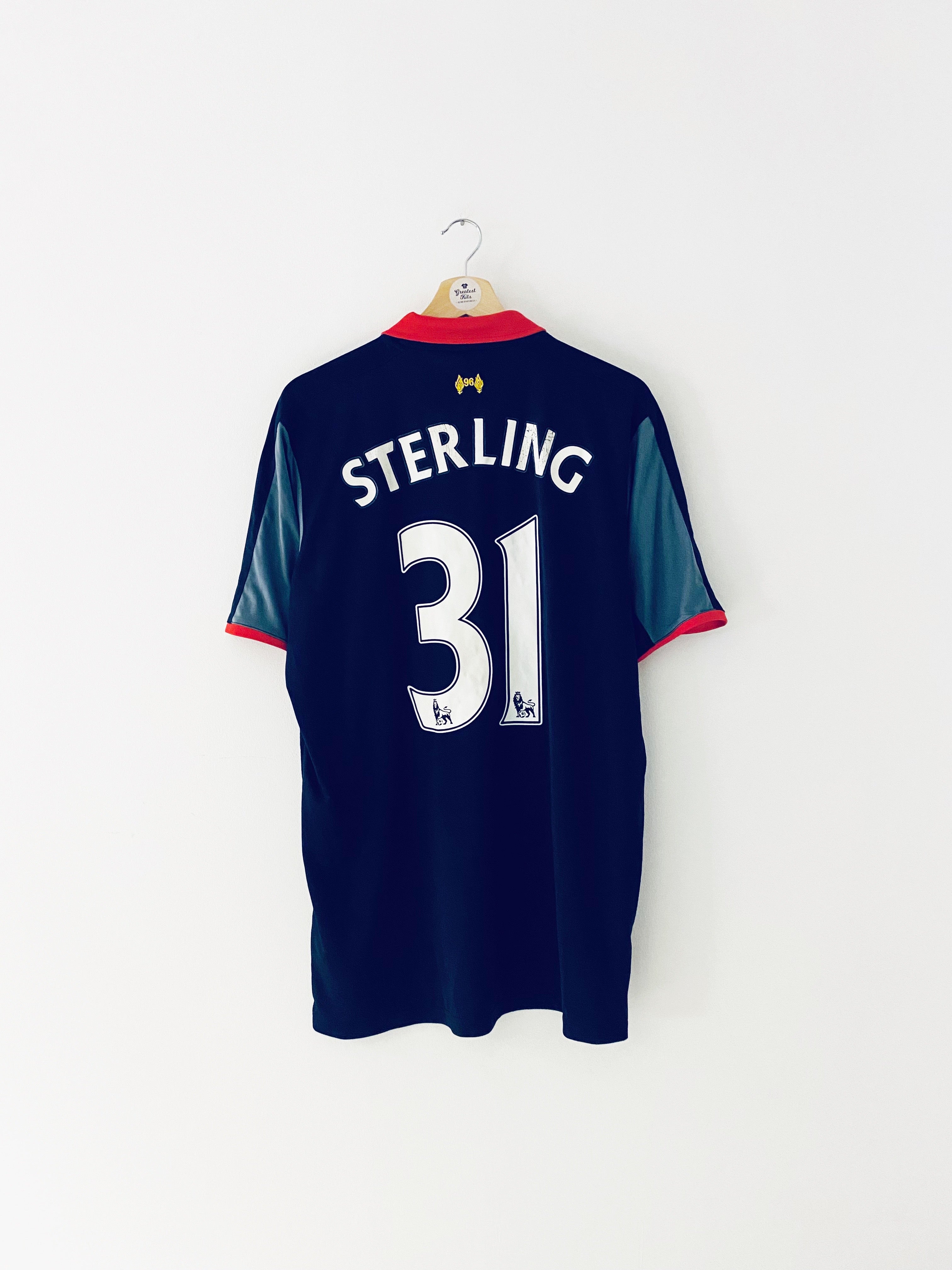 2014/15 Liverpool Third Shirt Sterling #31 (XL) 7/10