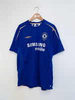 2005/06 Chelsea Home Centenary Shirt (XL) 9/10