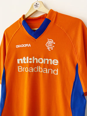 2002/03 Rangers Away Shirt (M) 7/10