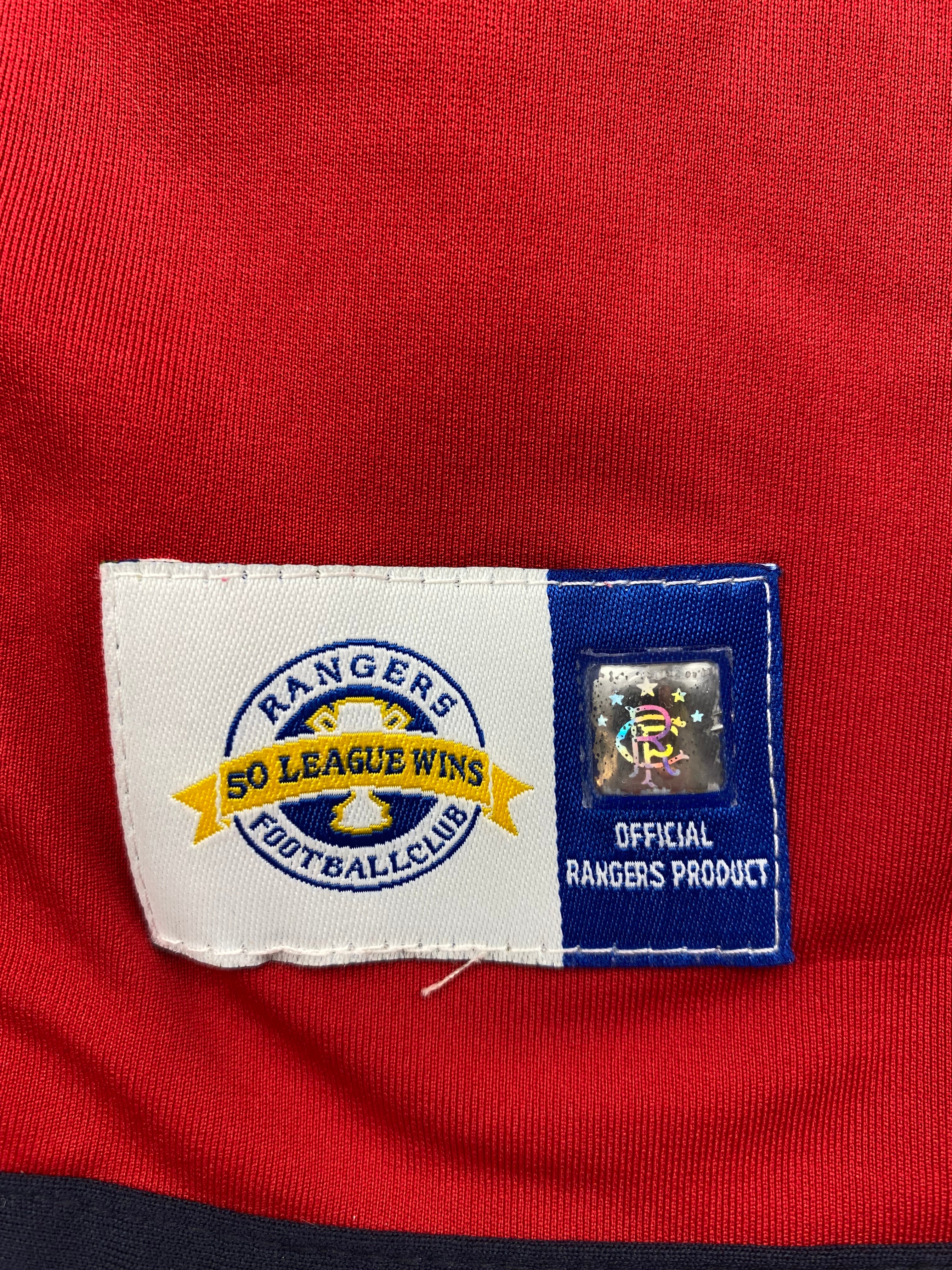 2004/05 Tercera camiseta de los Rangers (XL) 9/10