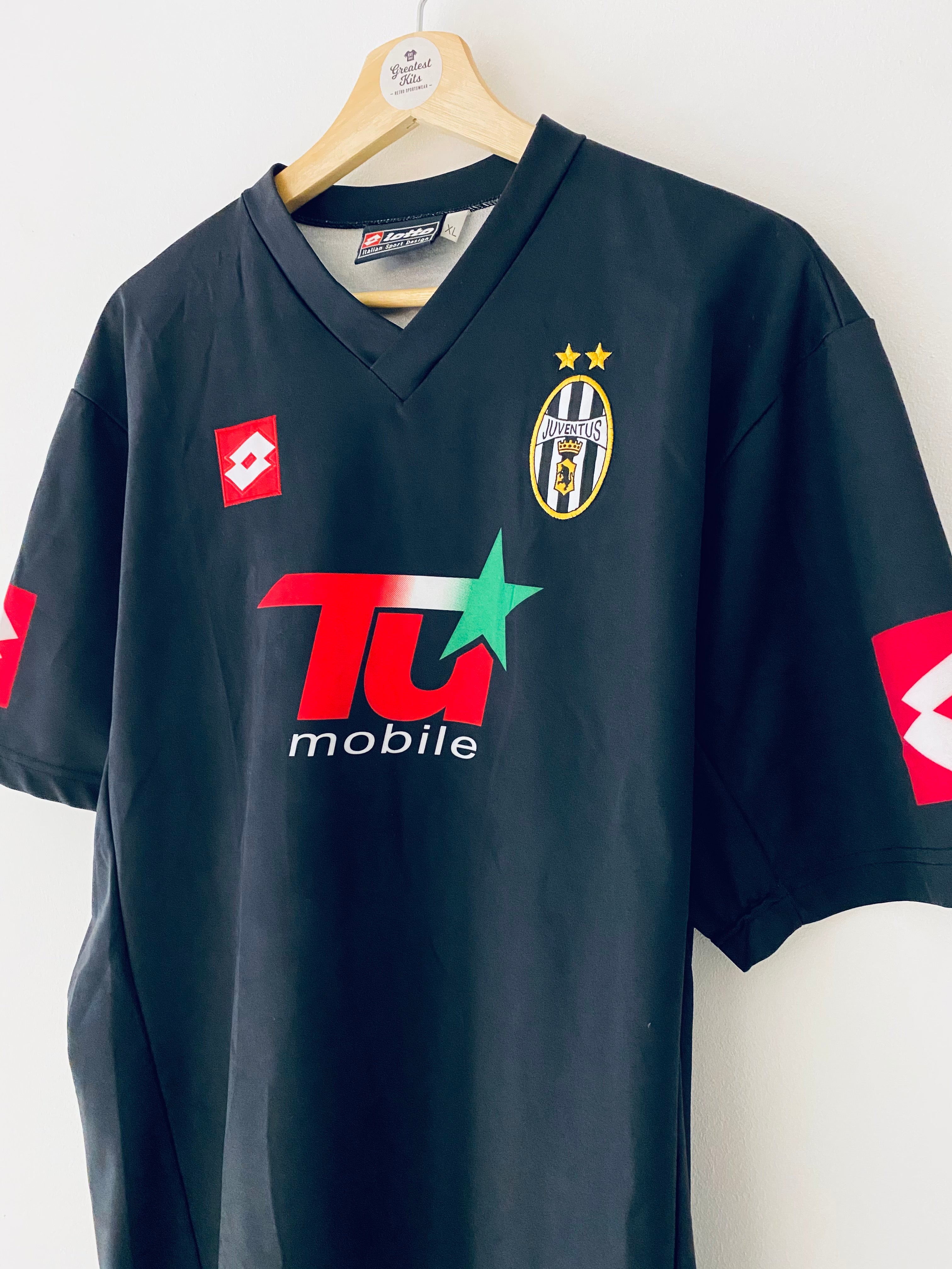 2001/02 Juventus Away CL Shirt (XL) 9/10