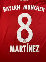 Maillot Domicile du Bayern Munich 2013/14 Martinez #8 (XL) 8.5/10