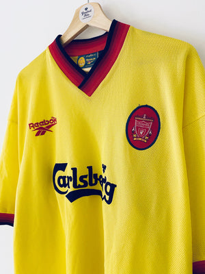Maillot extérieur Liverpool 1997/99 (XL) 9/10