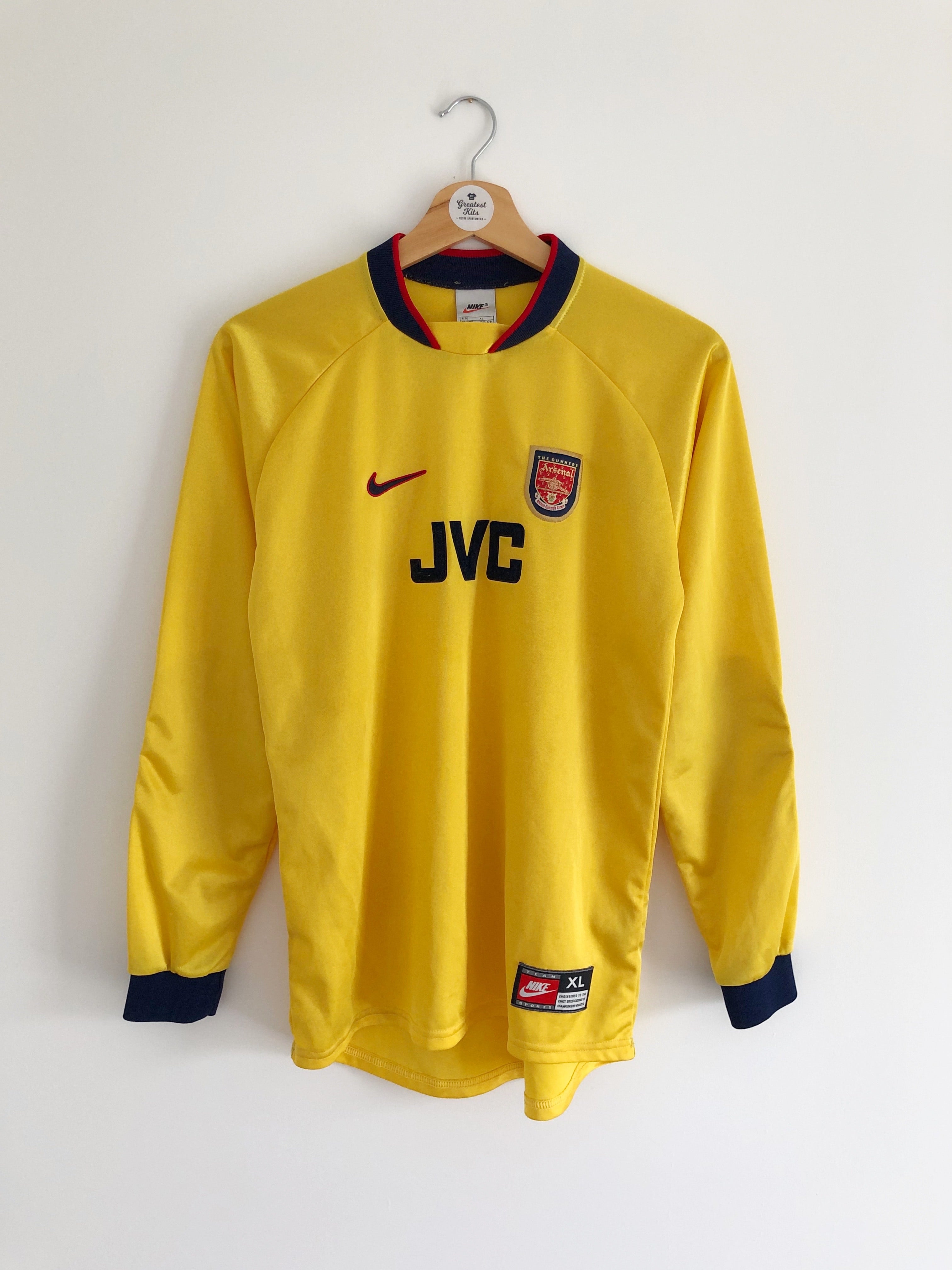Camiseta del Arsenal GK 1997/98 (XL.Niños) 8.5/10