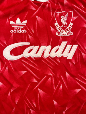 1989/91 Liverpool Home Shirt (Y) 9/10