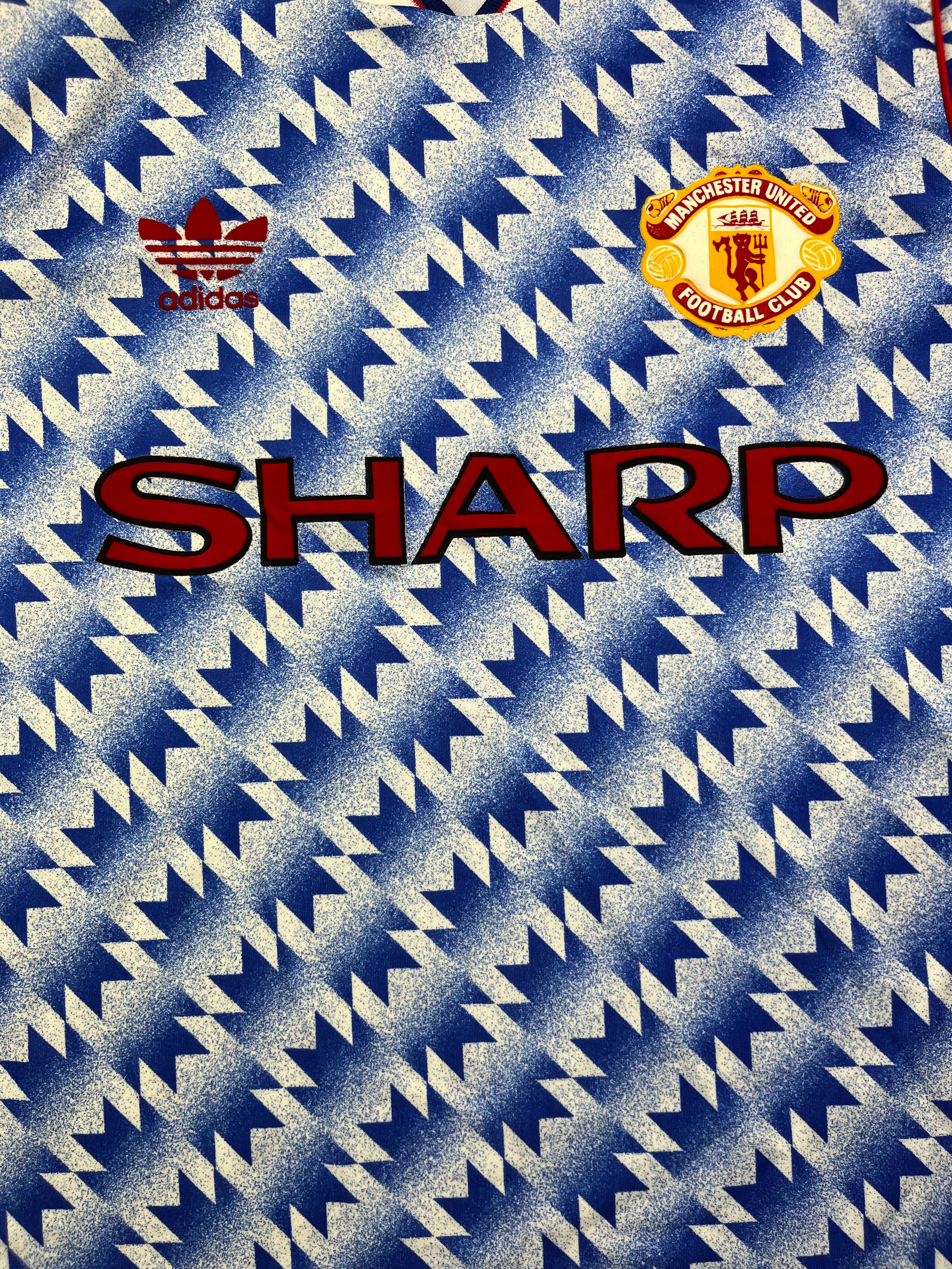 1990/92 Manchester United Away Shirt (S) 9.5/10