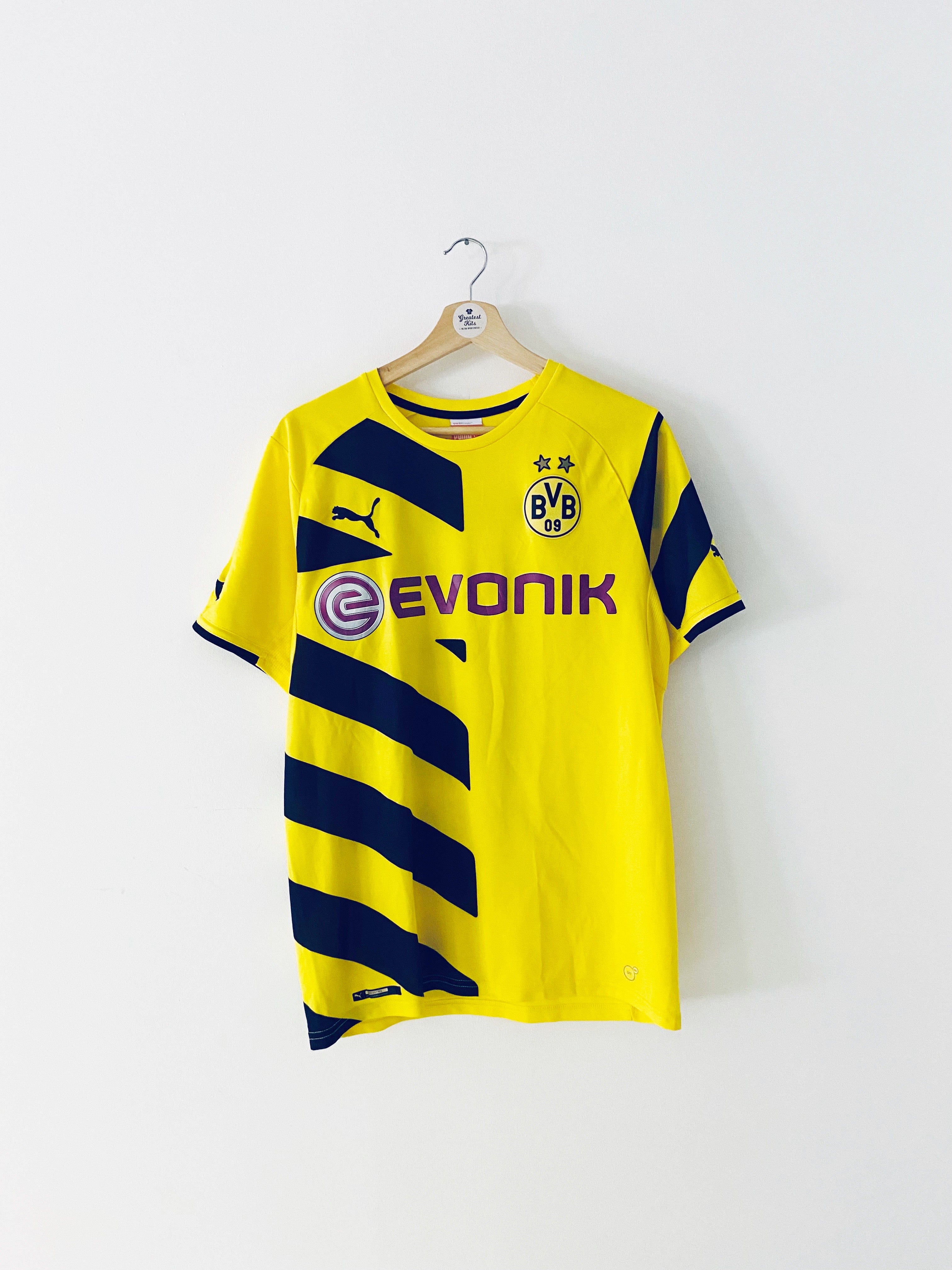 2014/15 Borussia Dortmund Maillot Domicile Hummels #15 (M) 9/10