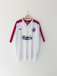 1998/00 Camiseta de visitante del Liverpool (XL) 9/10