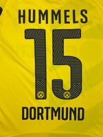 2014/15 Borussia Dortmund Maillot Domicile Hummels #15 (M) 9/10