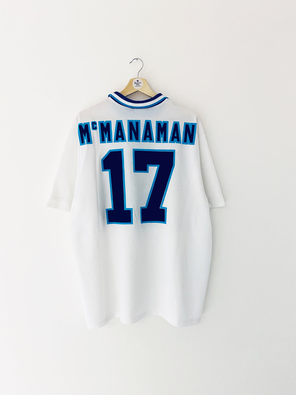 1995/97 Camiseta local de Inglaterra McManaman n.º 17 (XL) 9/10