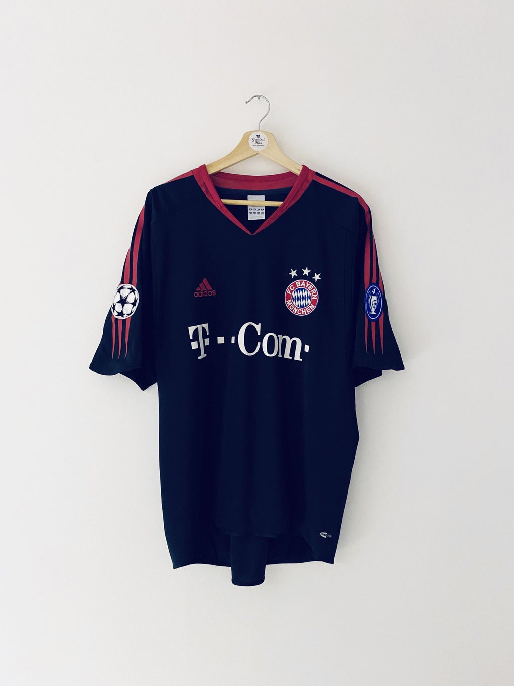 Maillot CL Bayern Munich 2004/05 (L) 8.5/10 