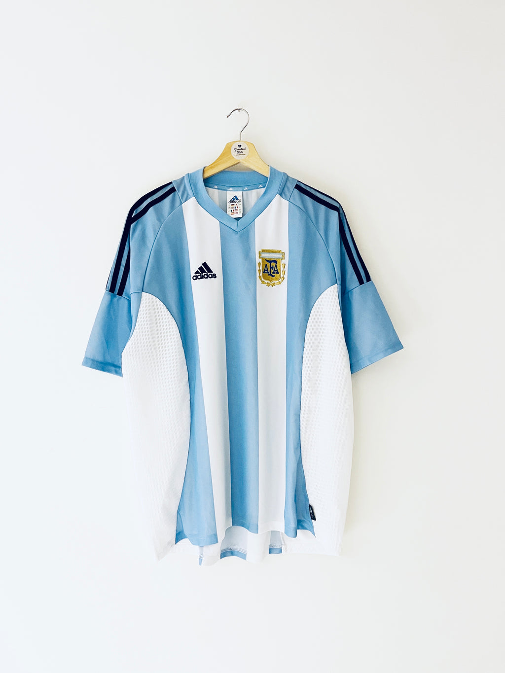 2002/04 Argentina Home Shirt (XL) 9/10