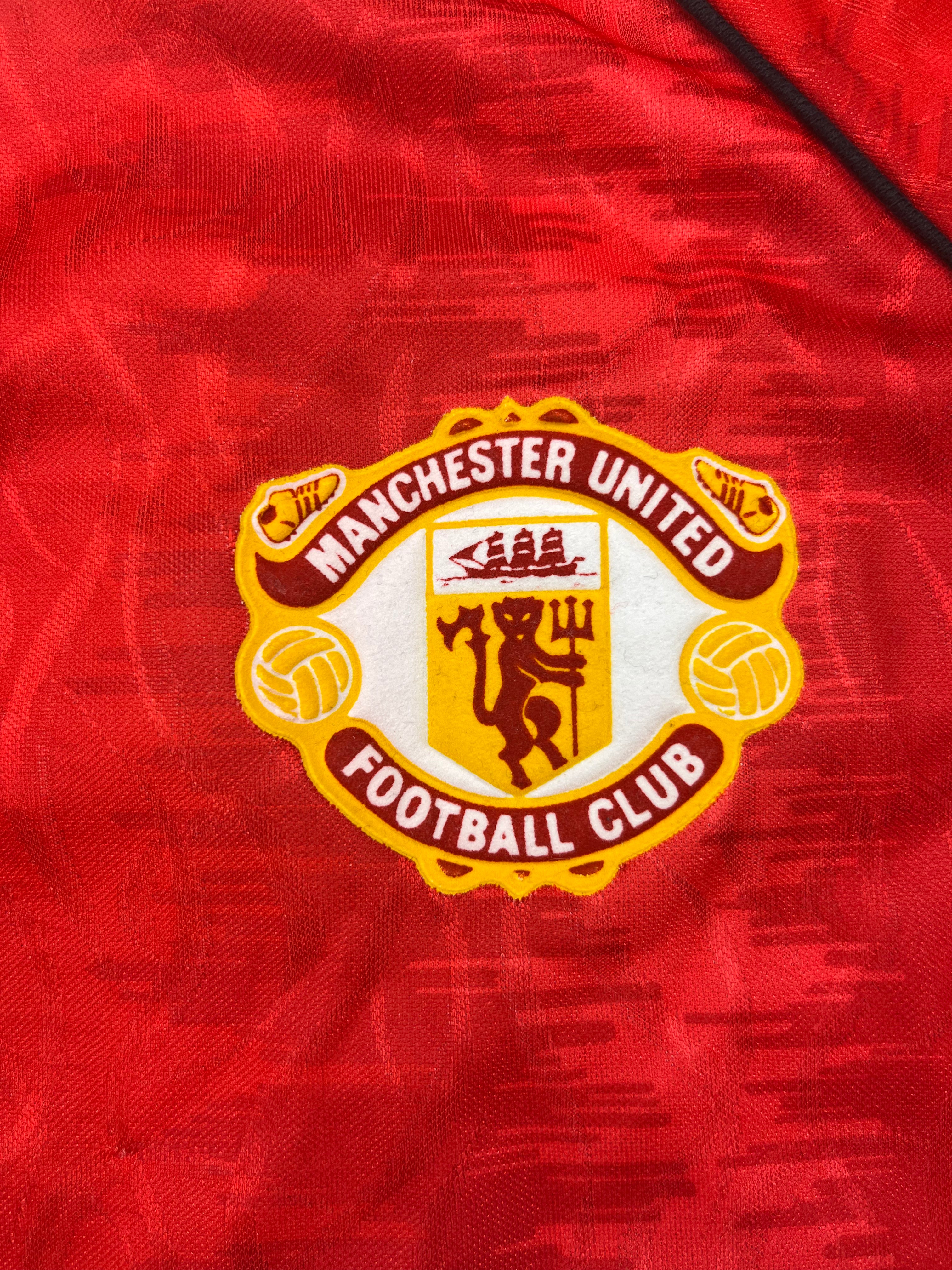 ✓Manchester United 1990/1992 Home Shirt