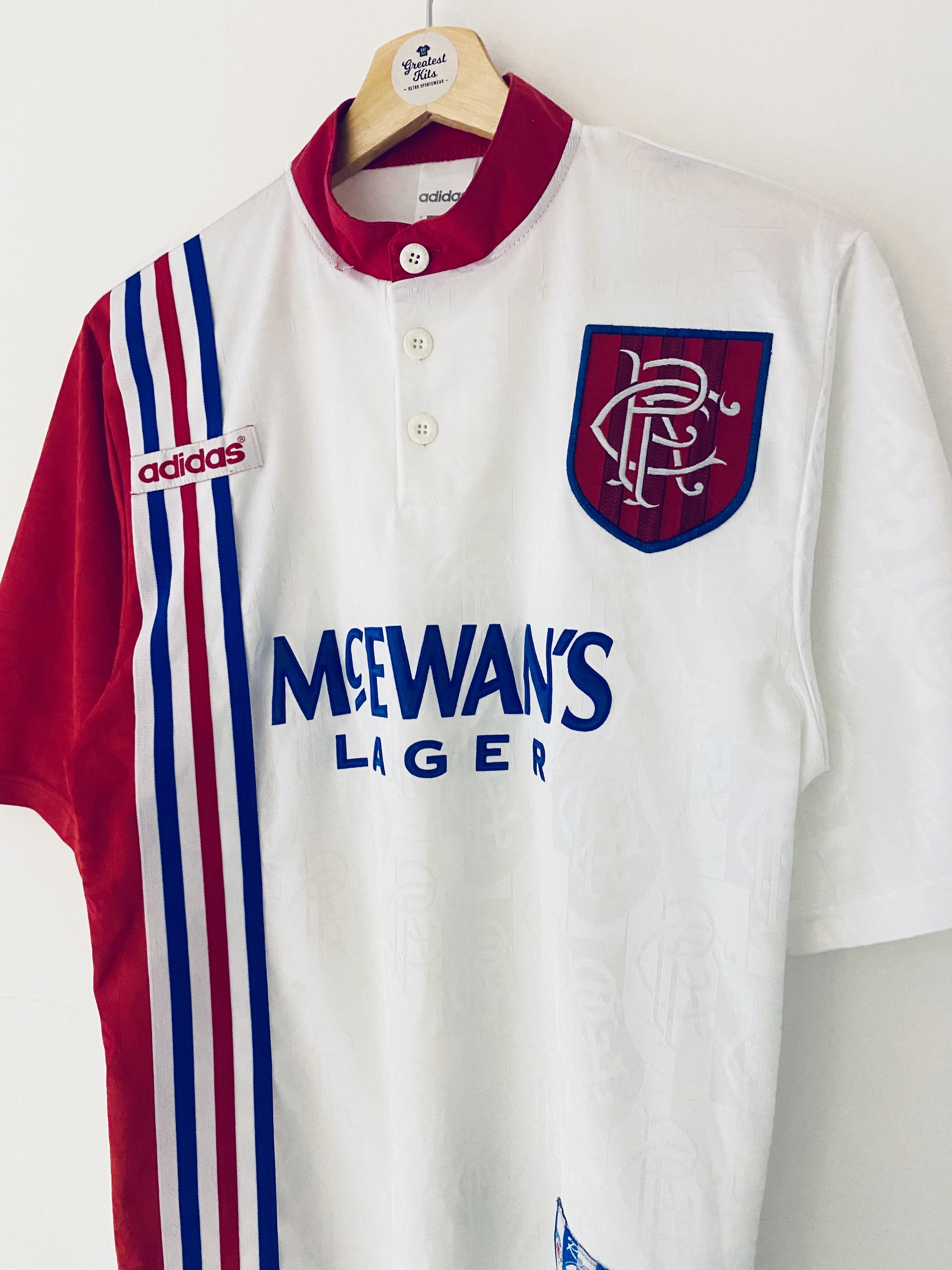 1996/97 Rangers Away Shirt (S) 7.5/10 – Greatest Kits