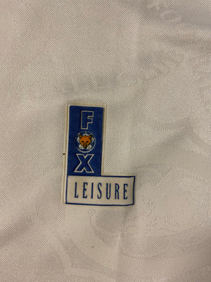 Camiseta visitante del Leicester 1996/98 n.º 14 (XL) 8,5/10 