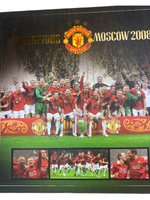 2007/09 Manchester United Limited Edition *Champions Of Europe* Boxed Home Shirt  (M) BNIB