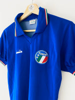 1986/90 Camiseta local de Italia (S) 9/10