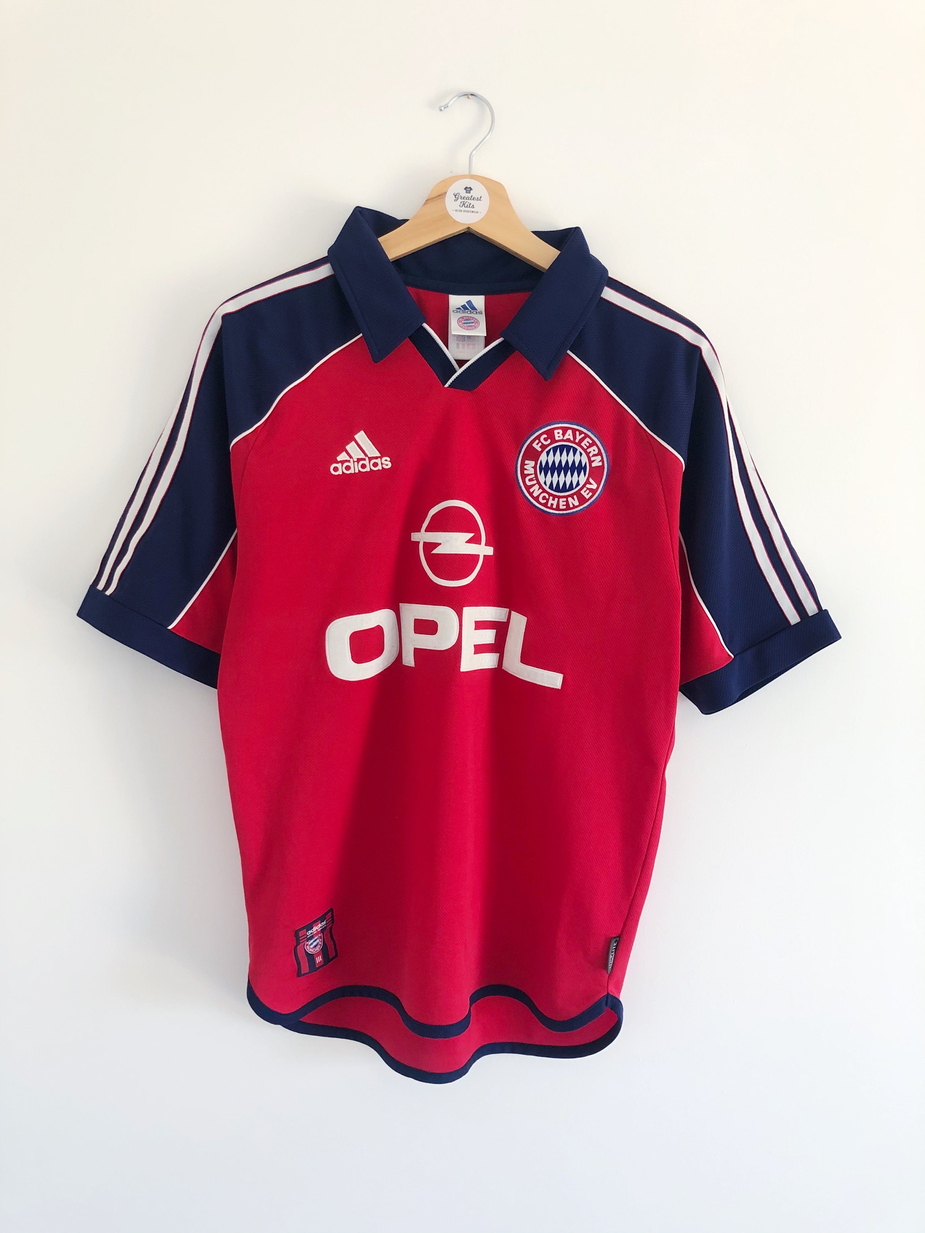 1999/01 Camiseta local del Bayern de Múnich Salihamidzic n.º 20 (S) 8/10