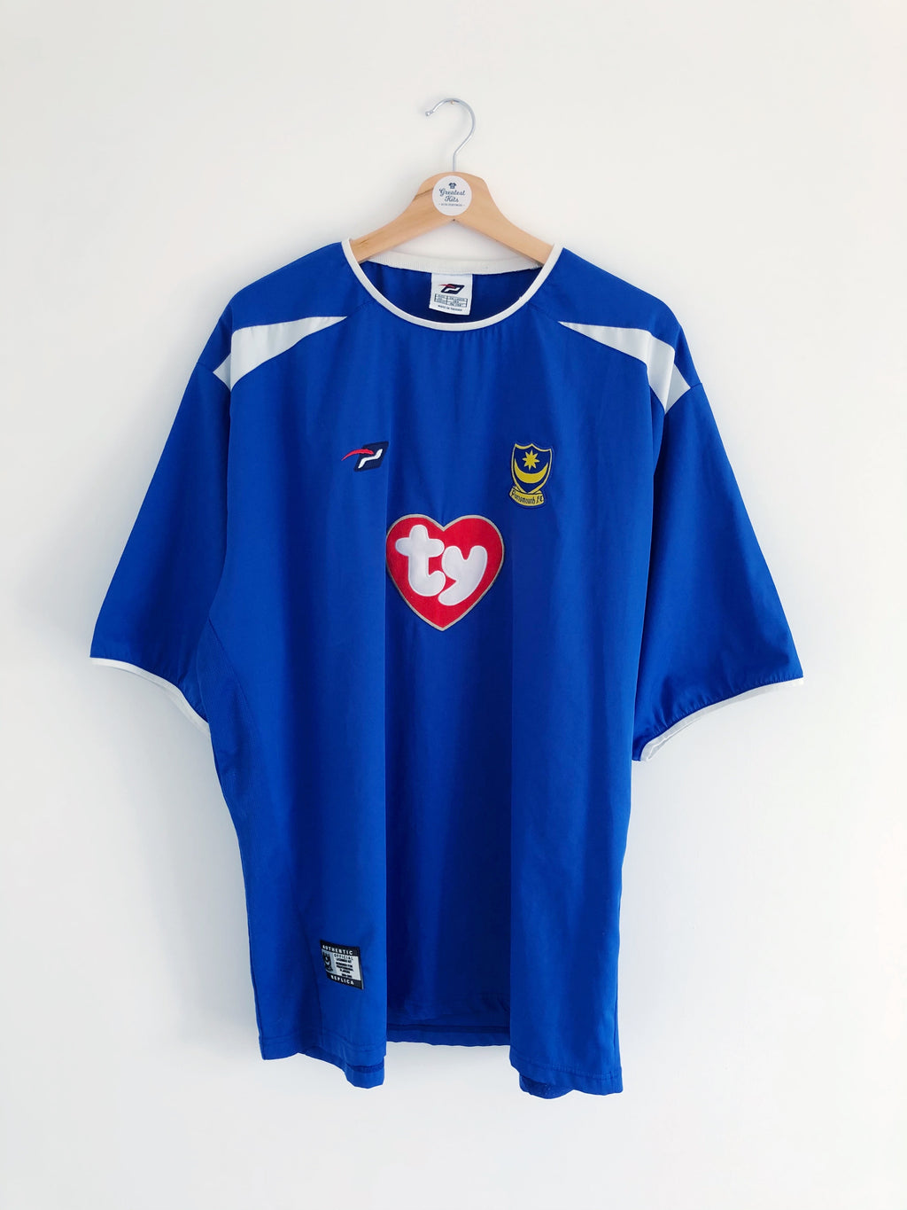 2003/05 Portsmouth Home Shirt (XXL) 9/10