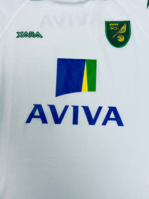Camiseta de visitante del Norwich 2009/11 (L) 9,5/10