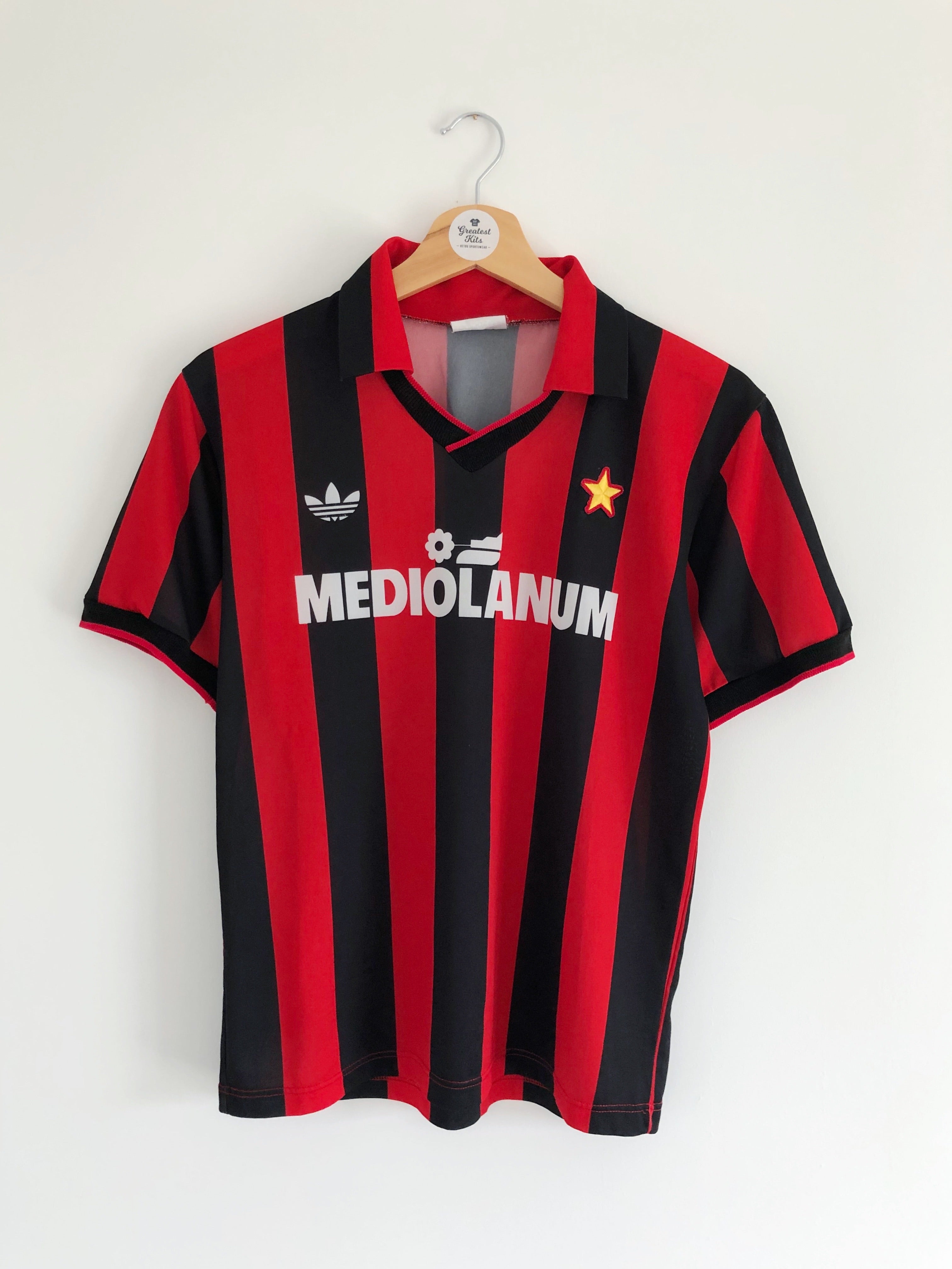 1990/91 Camiseta de local del AC Milan (XS) 9/10