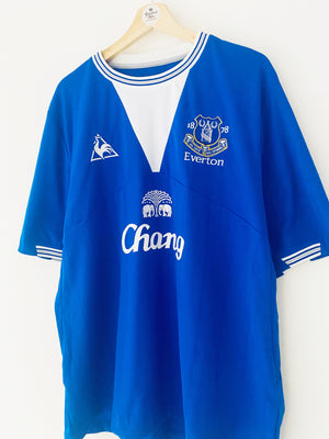 2009/10 Everton Home Shirt (XXL) 9/10