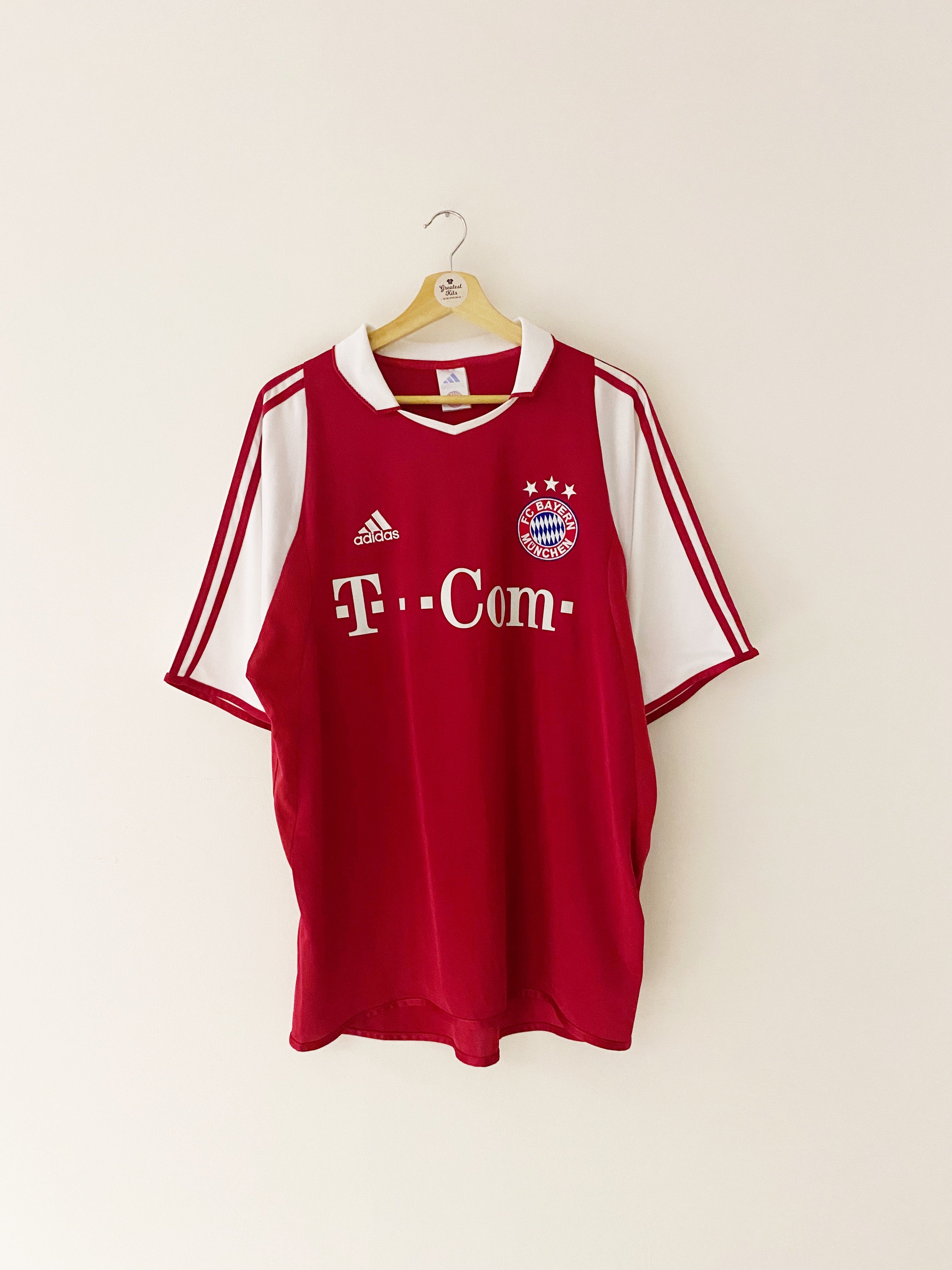 2004/05 Bayern Munich Home Shirt (L) 9/10