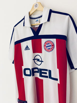 2000/01 Camiseta visitante del Bayern de Múnich (S) 9/10
