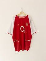2002/04 Arsenal Home Shirt (XXL) 8.5/10