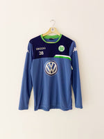 Camiseta de entrenamiento L/S del Wolfsburgo 2015/16 n.º 28 (S) 8/10
