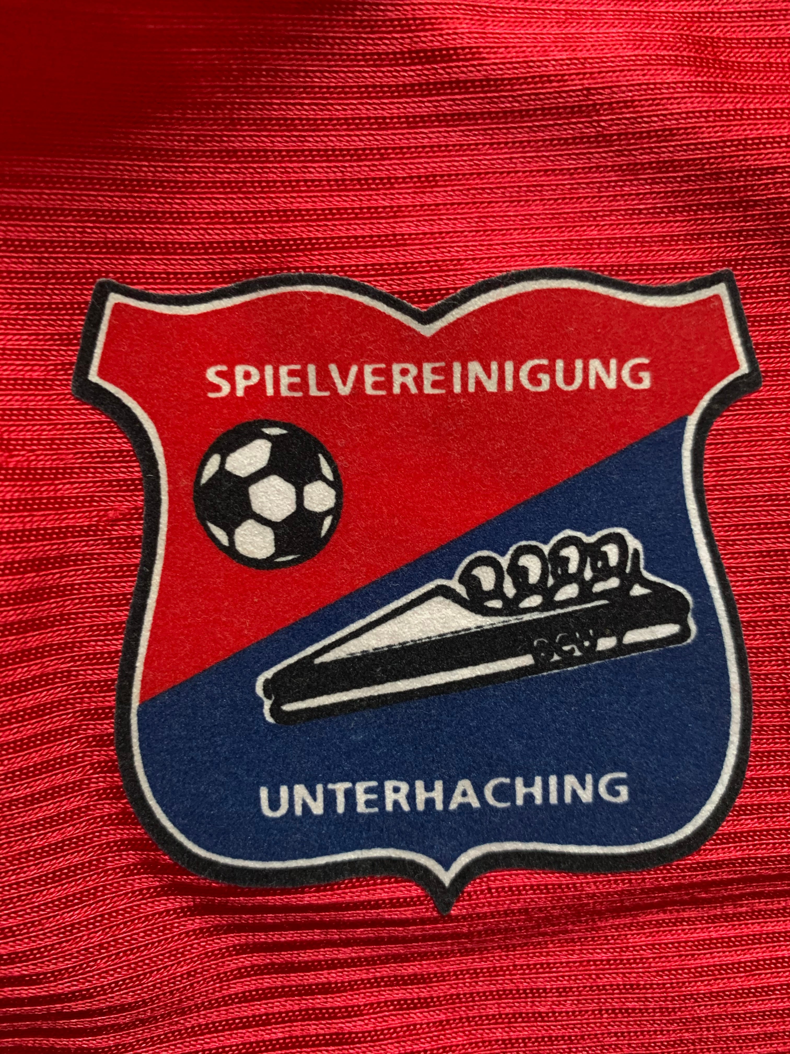 1999/00 Camiseta de local del Unterhaching (S) 8/10