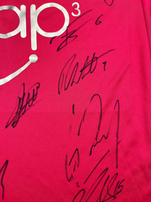2013/14 Southampton *Firmado por el equipo* Camiseta local (M) BNWT 