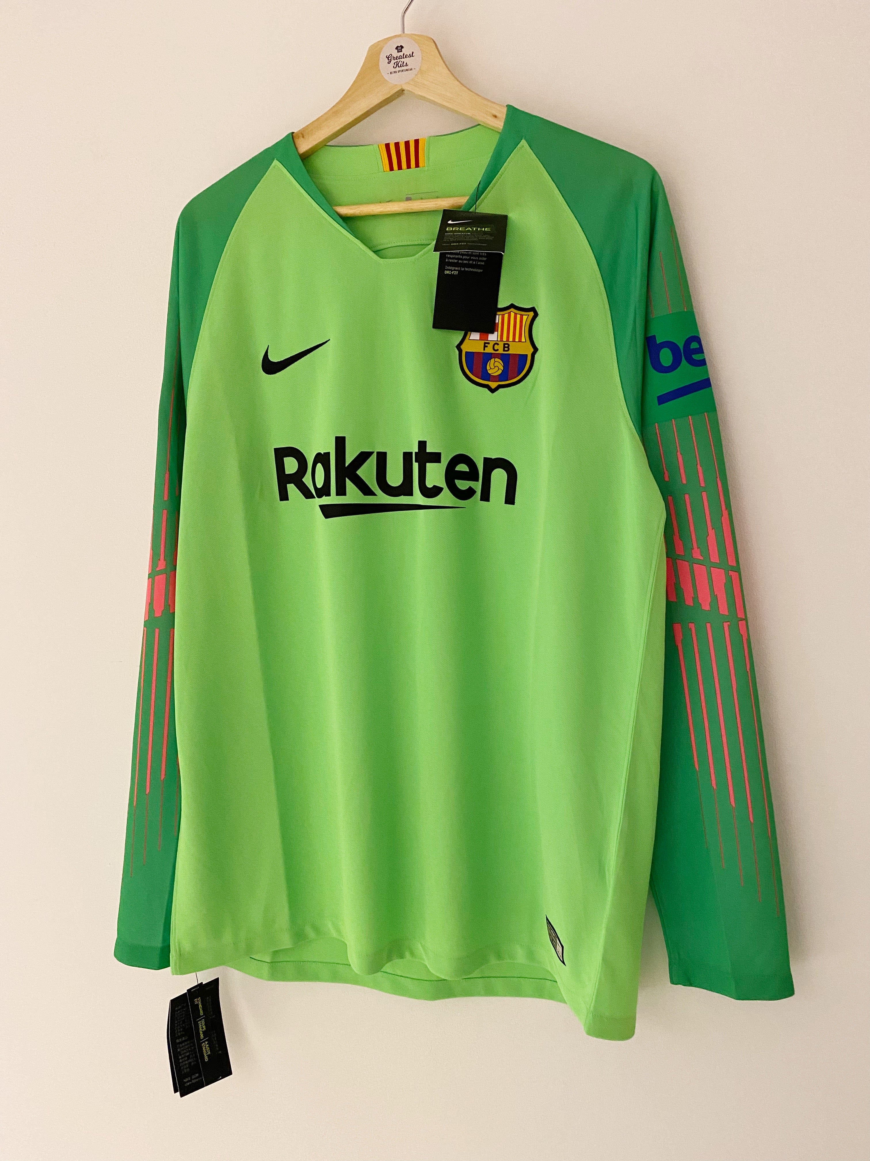 Camiseta del Barcelona GK 2018/19 (L) BNWT
