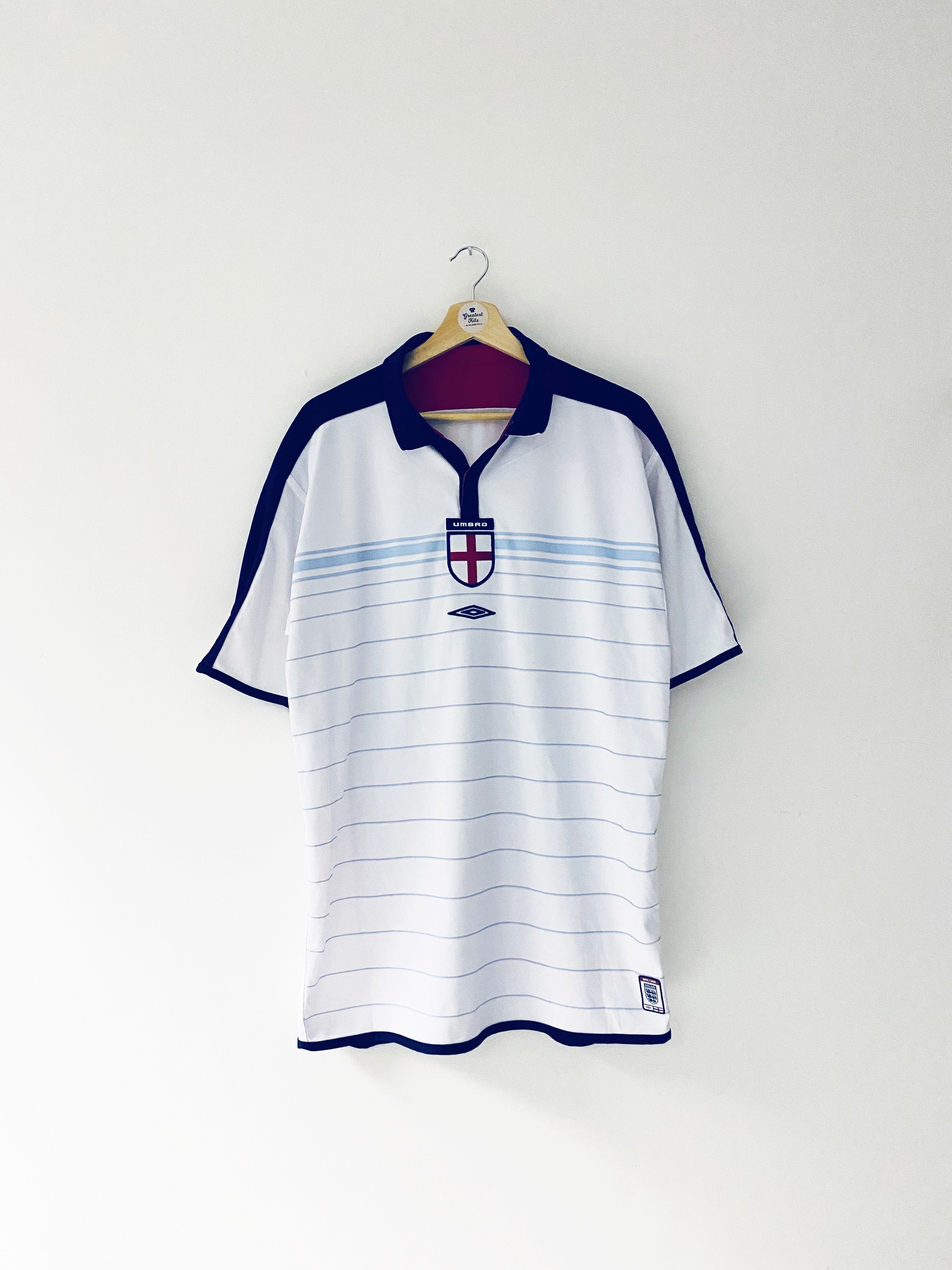2003/05 England Home Shirt (XL) 9/10