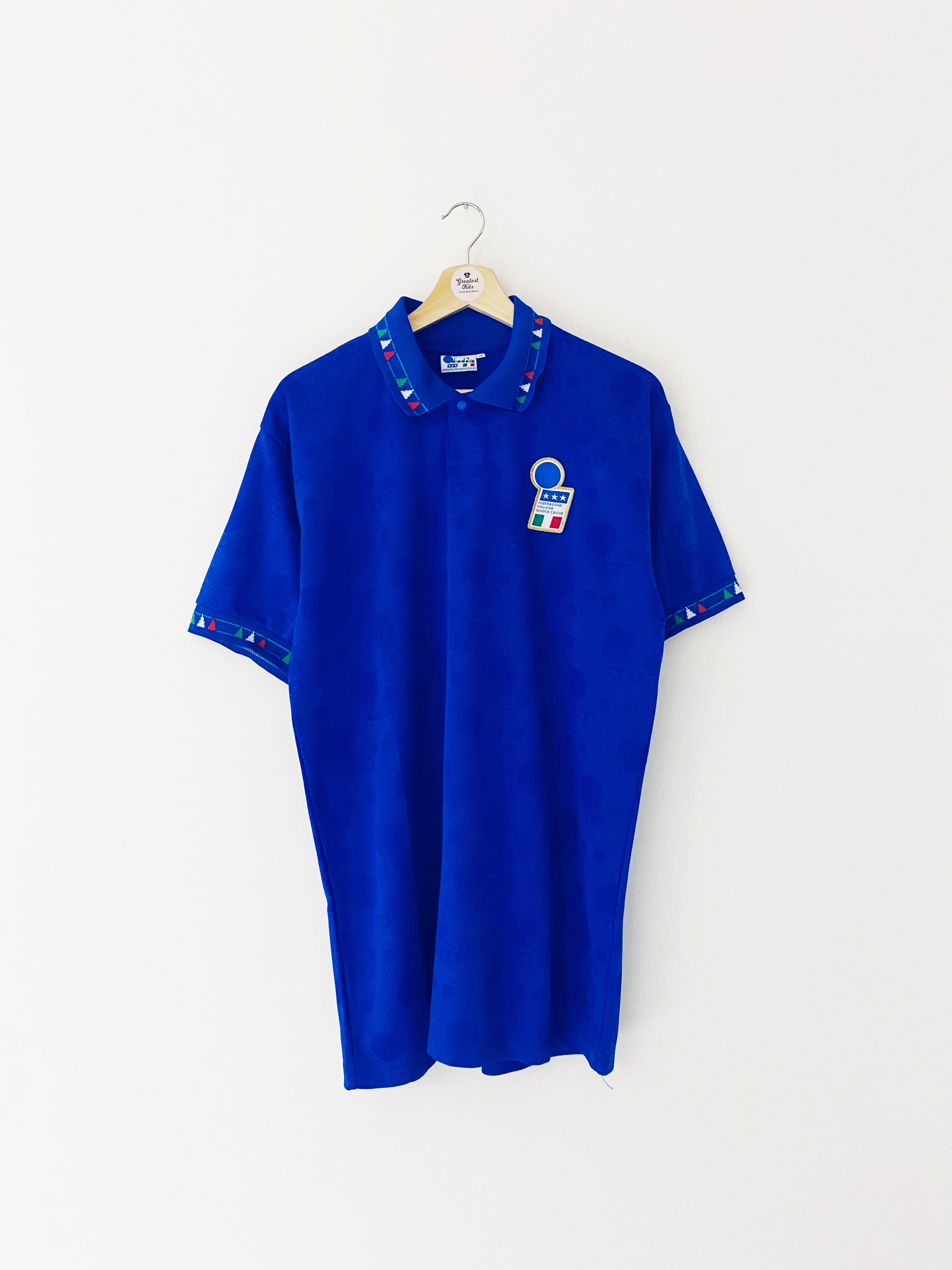 1993/94 Italy Home Shirt (XL) 9/10