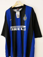 1999/00 Maillot domicile basique Inter Milan (XXL) BNIB 