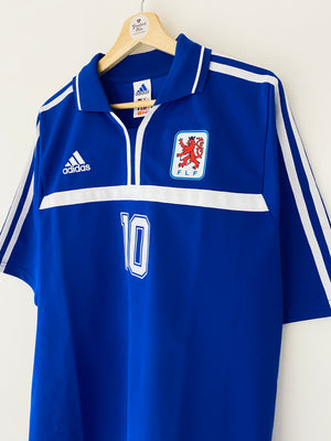 2000/01 Luxembourg *Player Issue* Away Shirt #10 (XL) 8.5/10