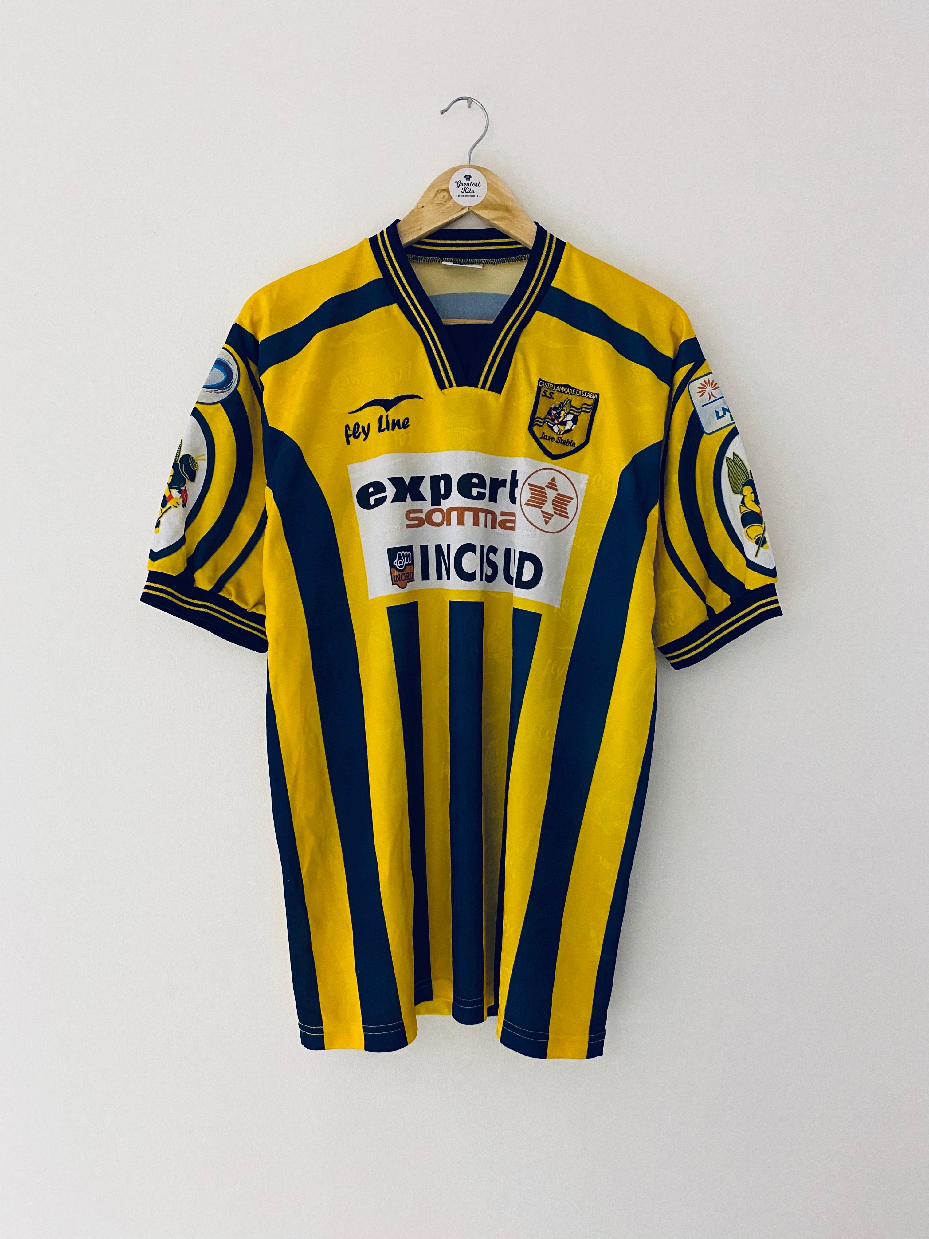 2003/04 Juve Stabia *Match Issue* Maillot domicile #6 (XL) 9/10
