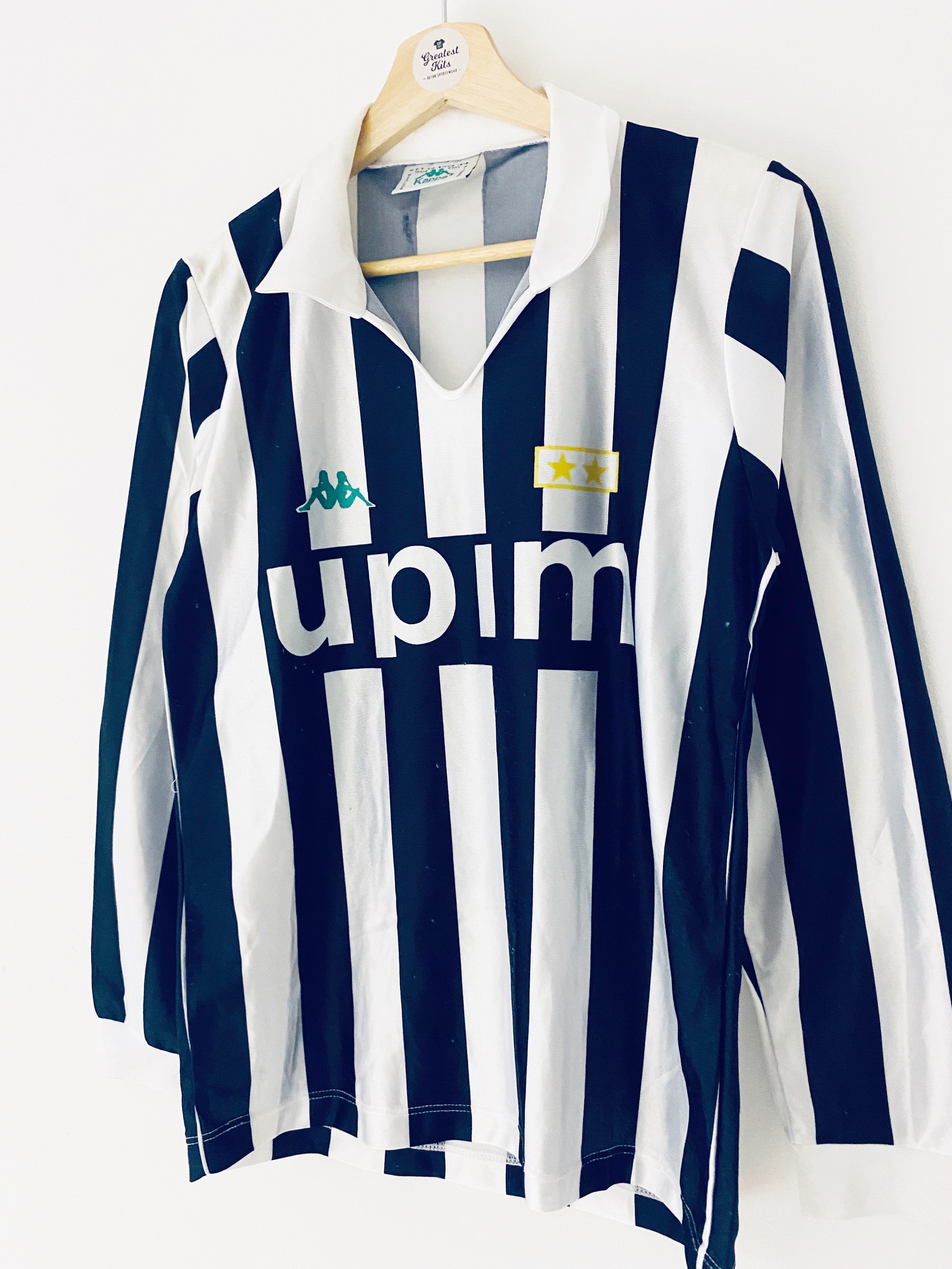 1990/91 Juventus Home L/S Shirt (S) 7/10