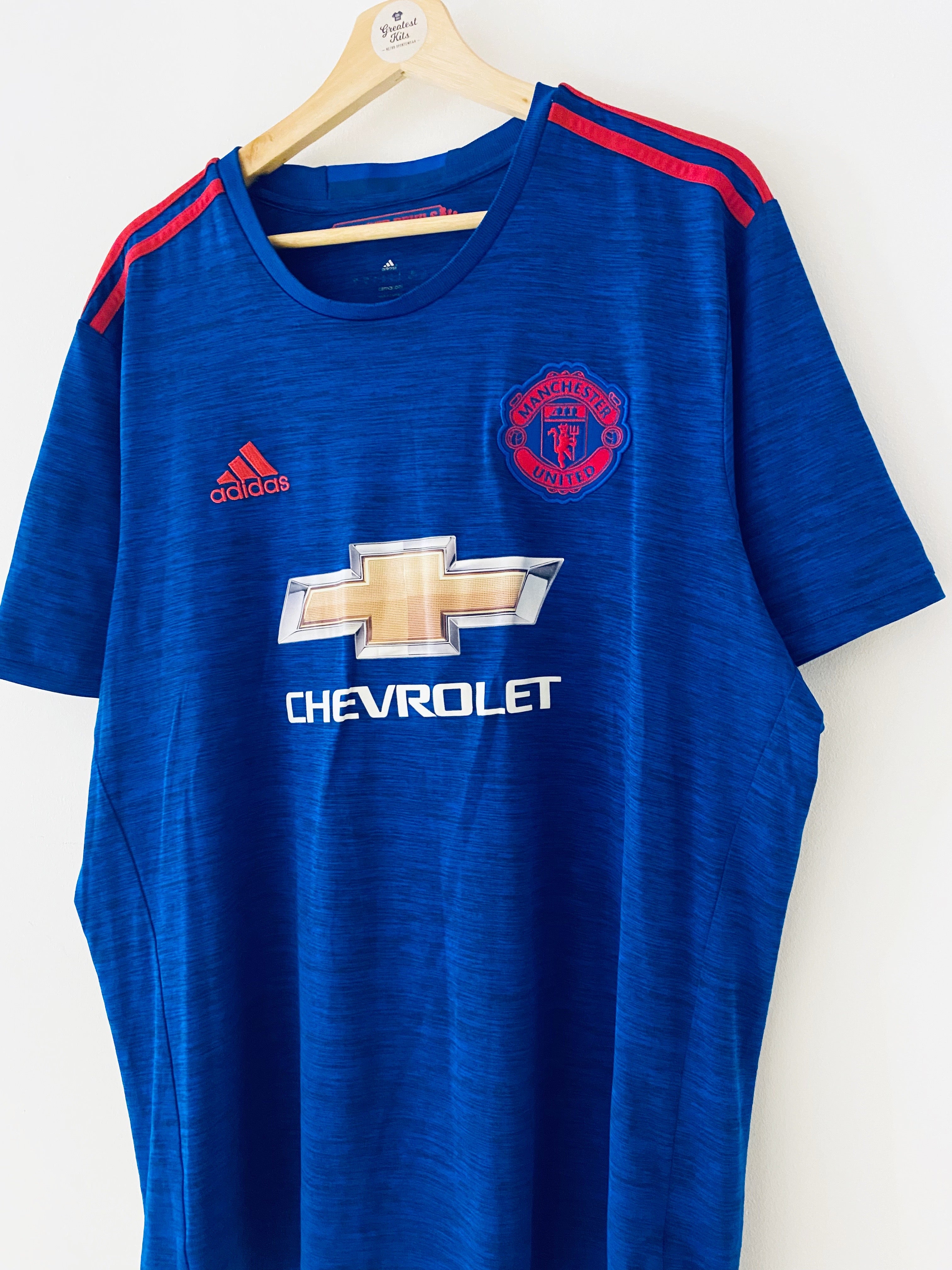 Camiseta de visitante del Manchester United 2016/17 (XL) 9/10 