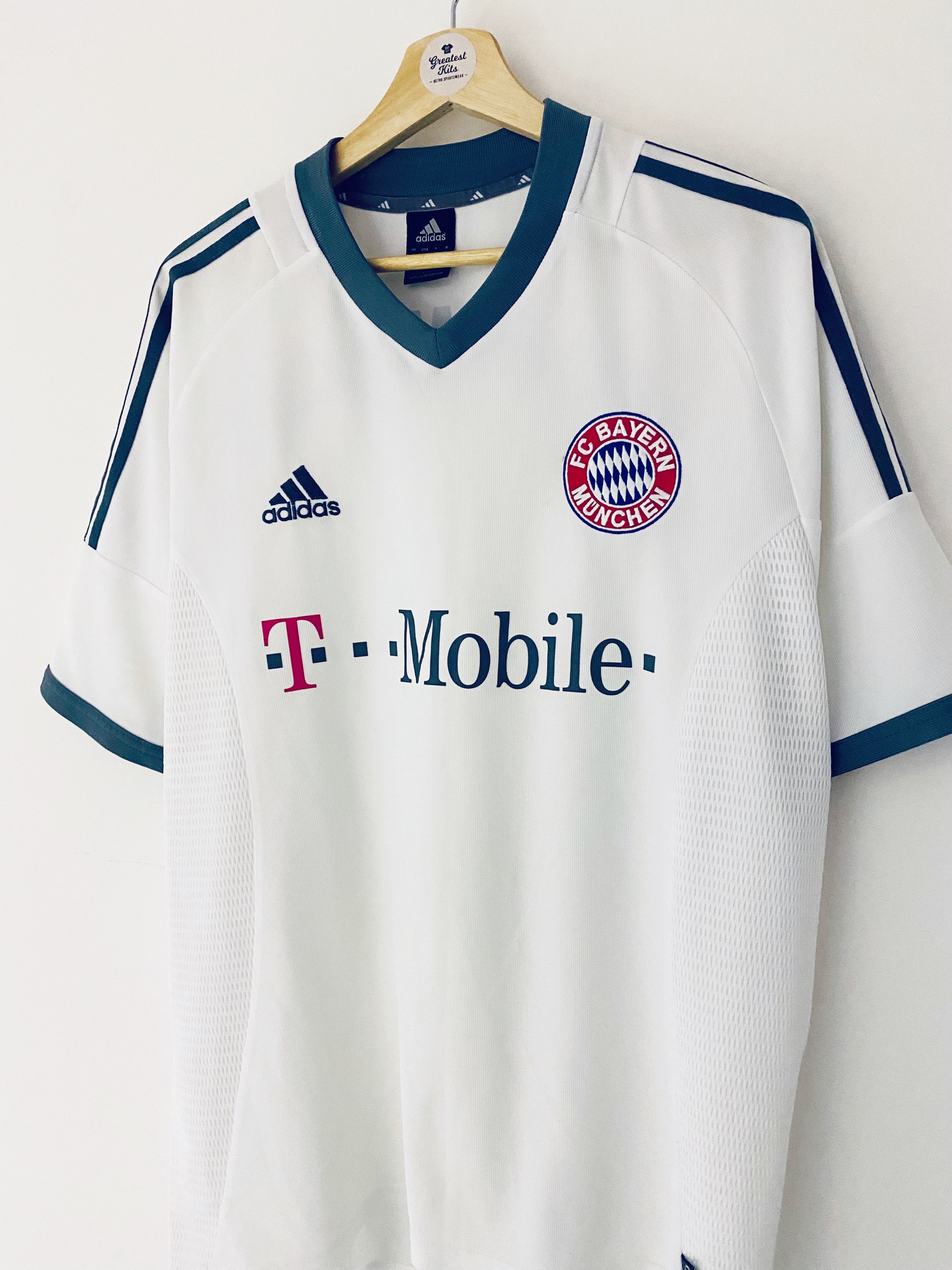 2002/03 Bayern Munich Away Shirt (L) 9/10