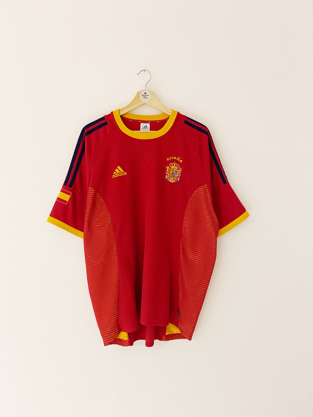 2002/04 Spain Home Shirt (XL) 9/10