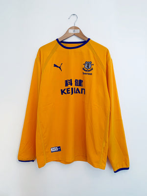 2003/04 Everton Extérieur L/S Maillot Ferguson #9 (L) 9.5/10