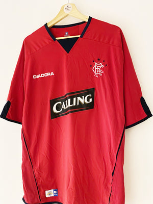 Troisième maillot des Rangers 2004/05 (XL) 9/10