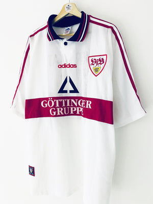 1997/98 Stuttgart Home Shirt Verlaat #5 (XXL) 8.5/10