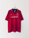 1994/96 Manchester United Home Shirt (XL) 9.5/10