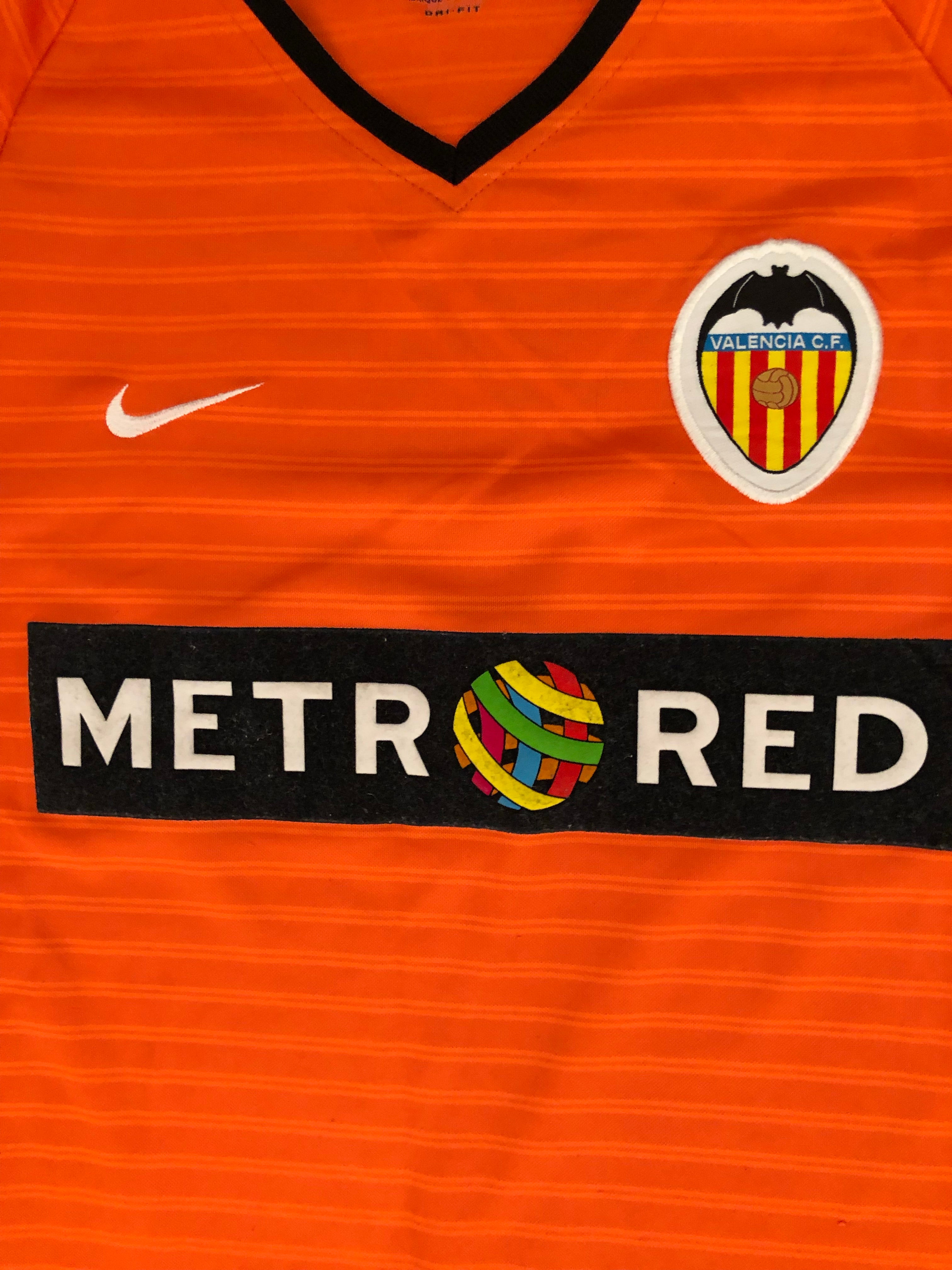 2001/02 Camiseta visitante del Valencia (S) 9/10