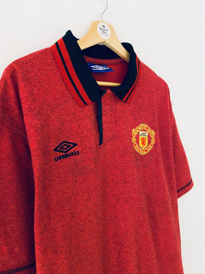 1998/99 Manchester United Polo Shirt (XL) 9.5/10