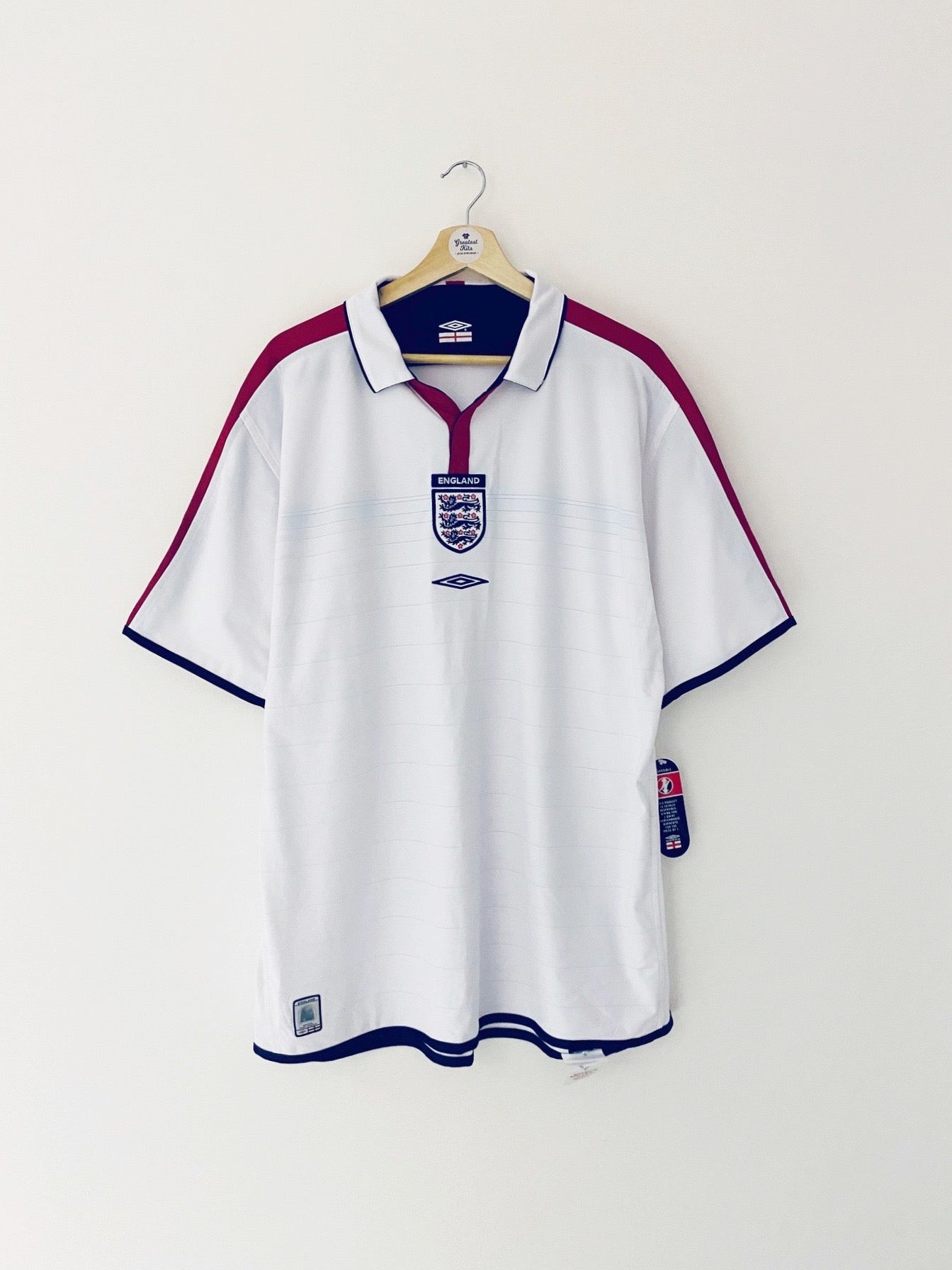 2003/05 England Home Shirt (XL) BNWT