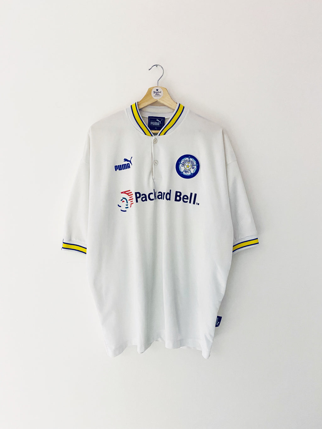 Maillot domicile Leeds United 1996/98 (XL) 8/10